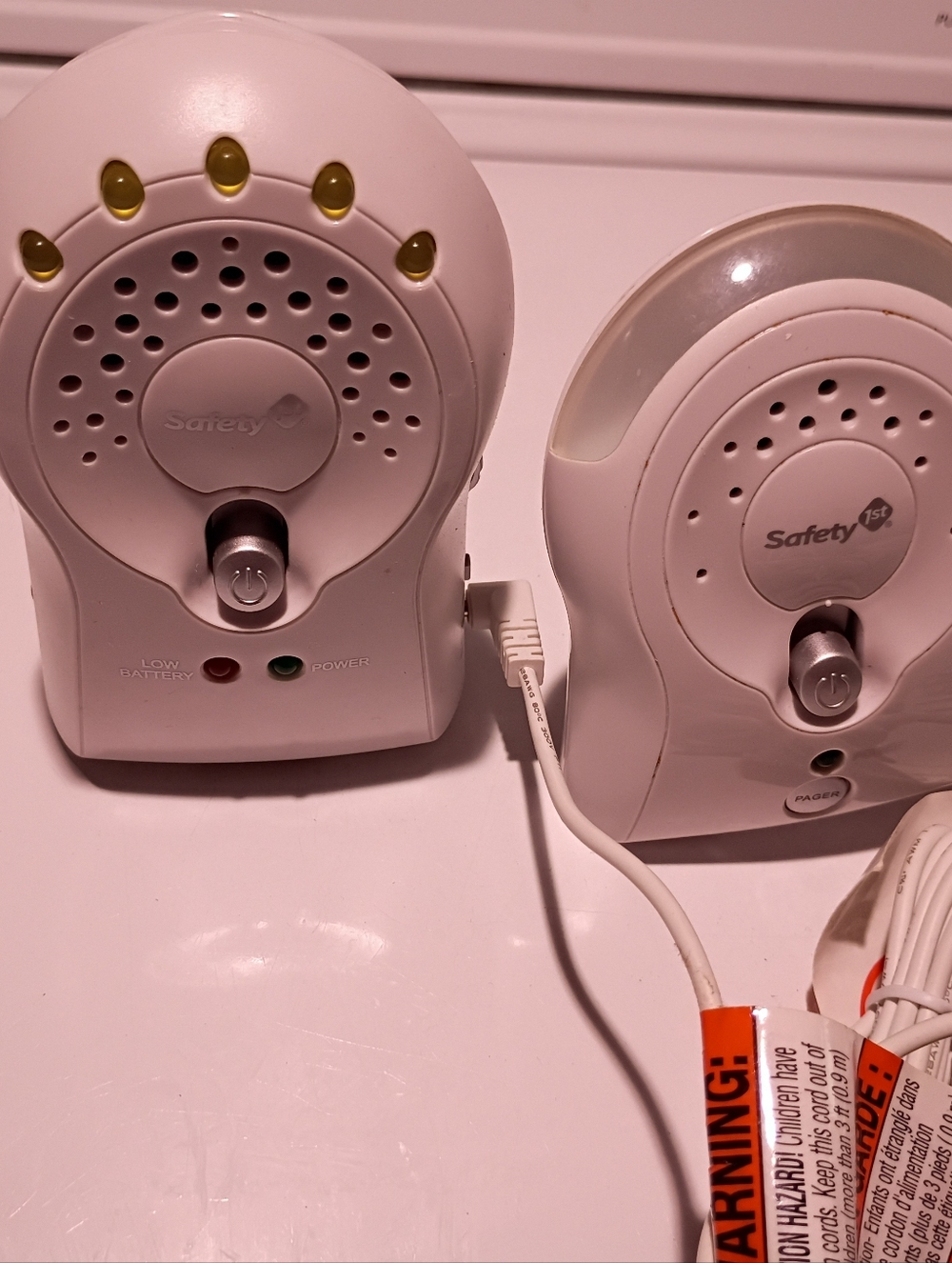 Safety 1st Baby Monitor Pair in White
